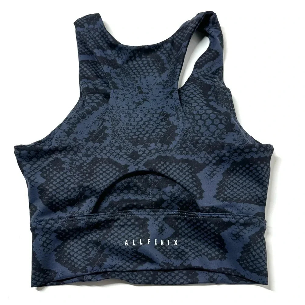 Allfenix Indie Python Animal Print High Neck Spor… - image 6